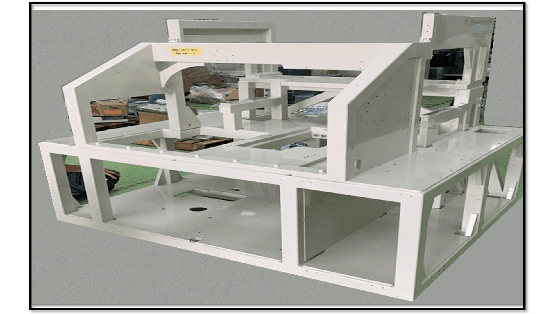 Semiconductor Machine Structure with finishing coat